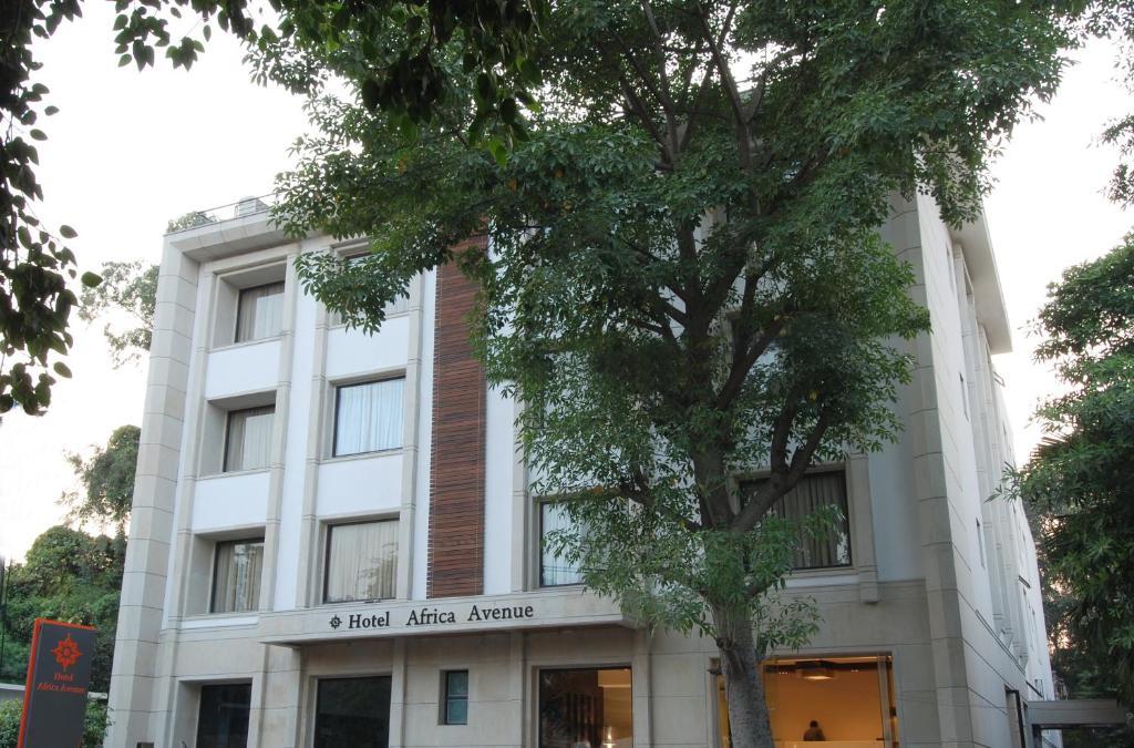 Hotel Africa Avenue Gk - 1 Neu-Delhi Exterior foto